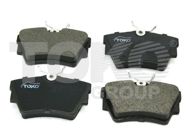 Toko T2246011L Тормозные колодки дисковые задние, комплект T2246011L: Купить в Польше - Отличная цена на 2407.PL!