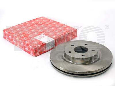 Toko T2314096 Front brake disc ventilated T2314096: Buy near me in Poland at 2407.PL - Good price!