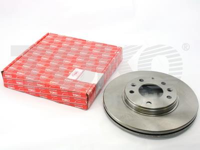 Toko T2312068 Front brake disc ventilated T2312068: Buy near me in Poland at 2407.PL - Good price!