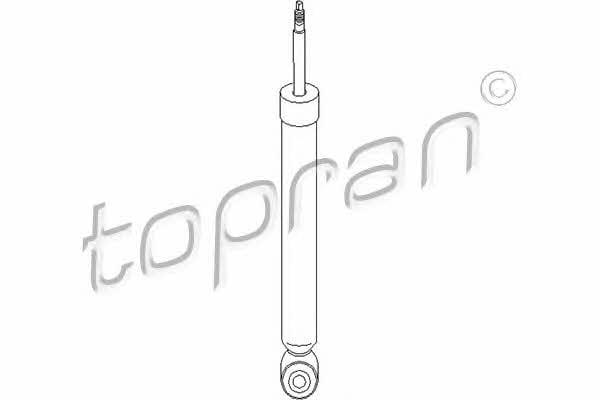 Topran 110 156 Rear oil and gas suspension shock absorber 110156: Buy near me in Poland at 2407.PL - Good price!