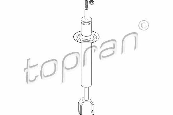 Topran 110 157 Front oil and gas suspension shock absorber 110157: Buy near me in Poland at 2407.PL - Good price!