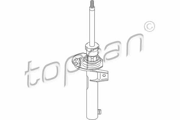 Topran 110 159 Амортизатор підвіски передній газомасляний 110159: Купити у Польщі - Добра ціна на 2407.PL!