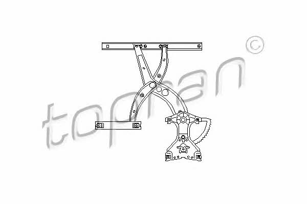 Topran 110 556 Window Regulator 110556: Buy near me at 2407.PL in Poland at an Affordable price!