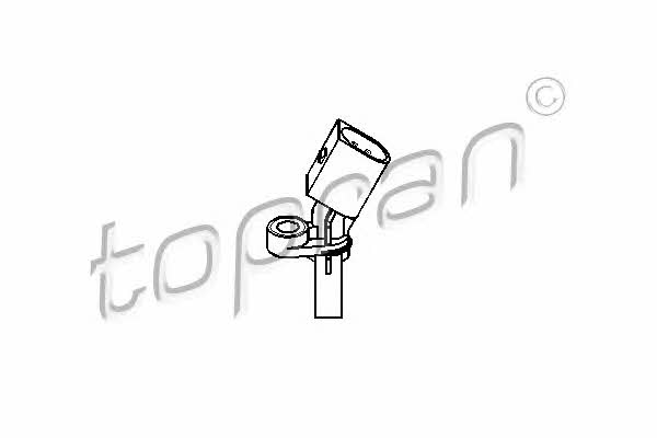 Topran 110 607 Sensor, wheel speed 110607: Buy near me in Poland at 2407.PL - Good price!