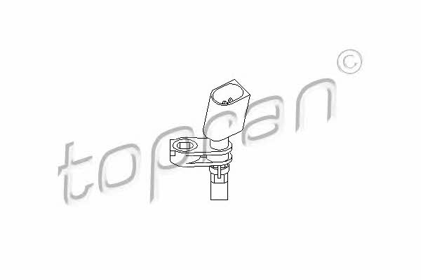 Topran 110 608 Sensor, wheel speed 110608: Buy near me in Poland at 2407.PL - Good price!