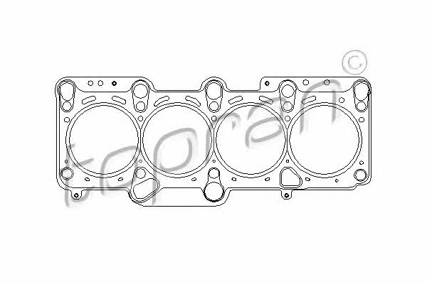 Topran 111 944 Gasket, cylinder head 111944: Buy near me at 2407.PL in Poland at an Affordable price!