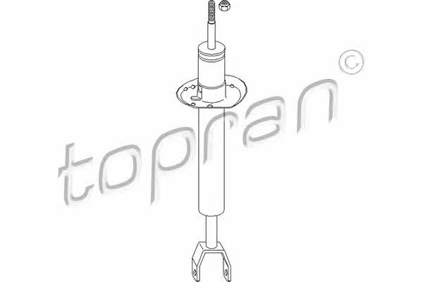 Topran 112 040 Front oil and gas suspension shock absorber 112040: Buy near me in Poland at 2407.PL - Good price!