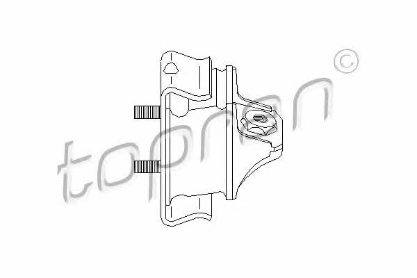 Topran 110 984 Engine mount left, right 110984: Buy near me in Poland at 2407.PL - Good price!