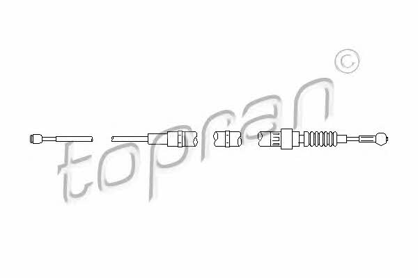 Topran 112 147 Cable Pull, parking brake 112147: Buy near me in Poland at 2407.PL - Good price!
