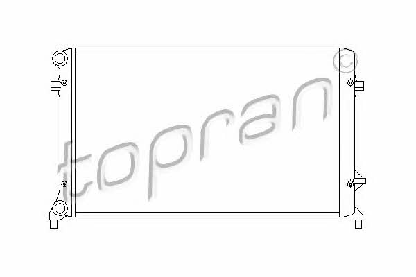 Topran 112 223 Радиатор охлаждения двигателя 112223: Отличная цена - Купить в Польше на 2407.PL!