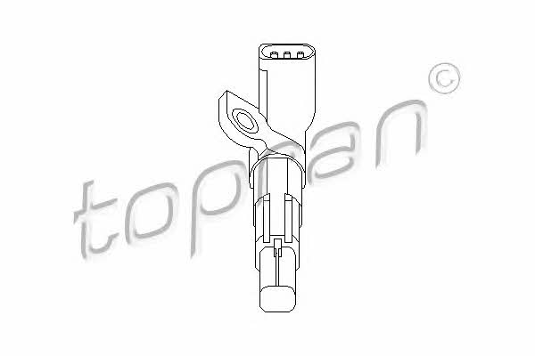 Topran 112 231 Crankshaft position sensor 112231: Buy near me in Poland at 2407.PL - Good price!