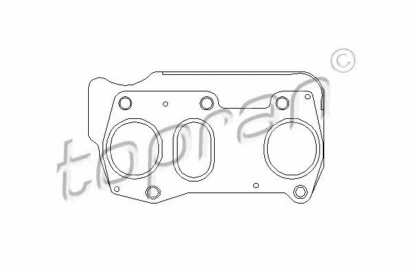 Topran 112 392 Прокладка выпускного коллектора 112392: Отличная цена - Купить в Польше на 2407.PL!