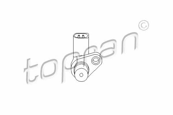 Topran 111 382 Crankshaft position sensor 111382: Buy near me in Poland at 2407.PL - Good price!