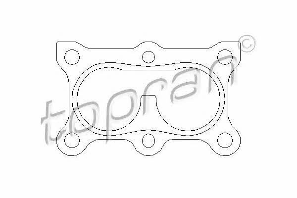 Topran 111 594 Exhaust pipe gasket 111594: Buy near me in Poland at 2407.PL - Good price!