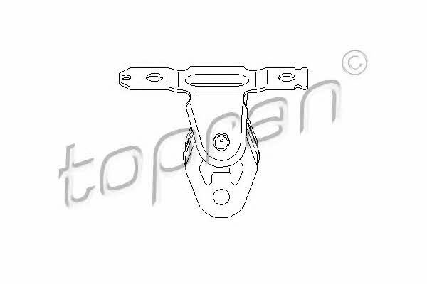 Topran 111 600 Exhaust mounting bracket 111600: Buy near me in Poland at 2407.PL - Good price!