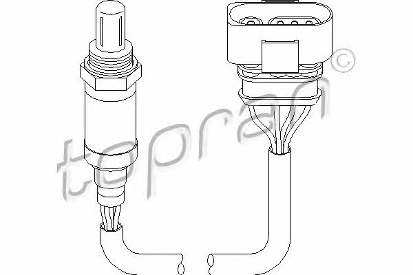 Topran 111 622 Lambda sensor 111622: Buy near me in Poland at 2407.PL - Good price!