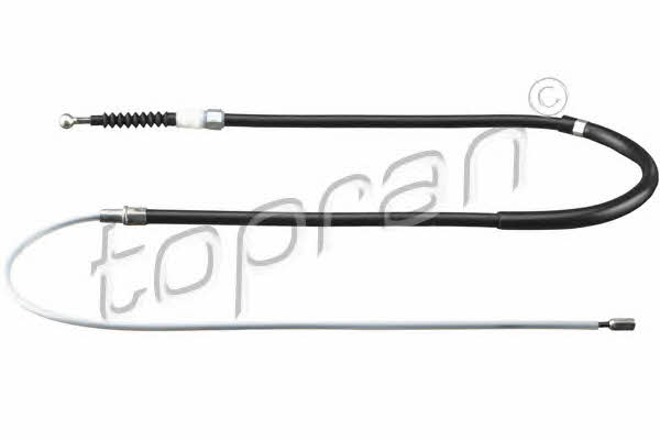 Topran 114 455 Parking brake cable, right 114455: Buy near me in Poland at 2407.PL - Good price!