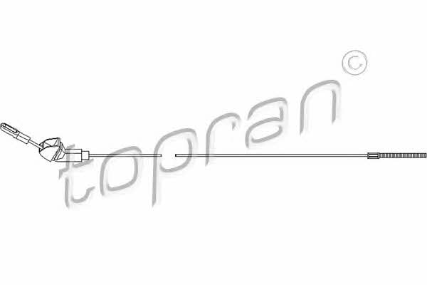 Topran 200 871 Трос стояночного тормоза 200871: Купить в Польше - Отличная цена на 2407.PL!