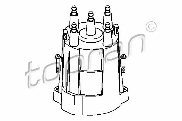 Topran 202 000 Distributor cap 202000: Buy near me at 2407.PL in Poland at an Affordable price!
