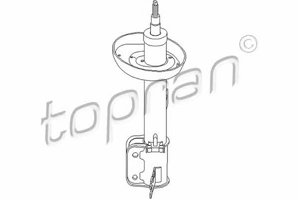 Topran 205 462 Gasöl-Federdämpfer vorne rechts 205462: Kaufen Sie zu einem guten Preis in Polen bei 2407.PL!