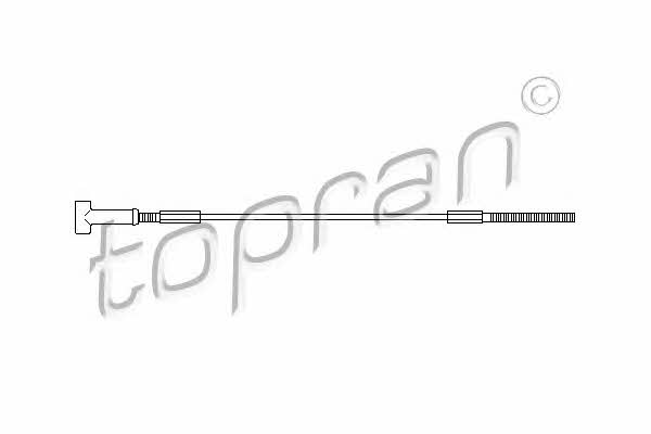 Topran 205 504 Cable Pull, parking brake 205504: Buy near me in Poland at 2407.PL - Good price!