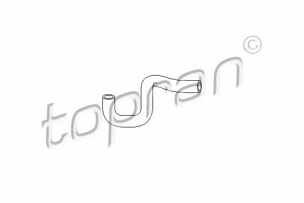 Topran 205 722 Патрубок системы охлаждения 205722: Отличная цена - Купить в Польше на 2407.PL!