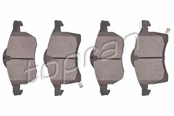 Topran 205 781 Brake Pad Set, disc brake 205781: Buy near me in Poland at 2407.PL - Good price!