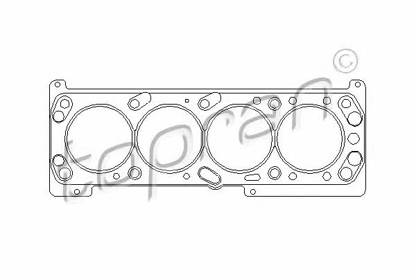 Topran 206 135 Gasket, cylinder head 206135: Buy near me at 2407.PL in Poland at an Affordable price!