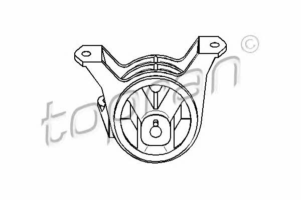 Topran 206 162 Engine mount right 206162: Buy near me in Poland at 2407.PL - Good price!