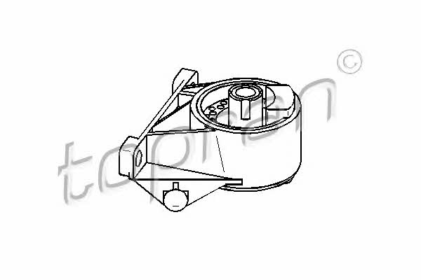 Topran 206 164 Engine mount, front 206164: Buy near me at 2407.PL in Poland at an Affordable price!