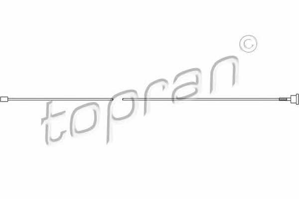 Topran 206 500 Трос стояночного тормоза, правый 206500: Отличная цена - Купить в Польше на 2407.PL!