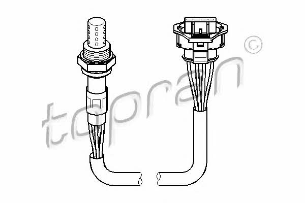 Topran 206 629 Lambda sensor 206629: Buy near me in Poland at 2407.PL - Good price!