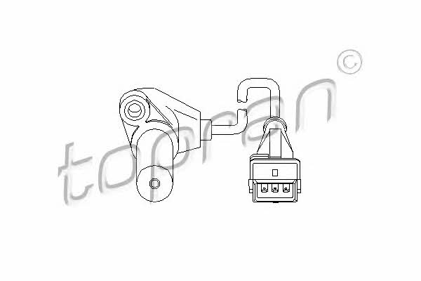 Topran 206 694 Crankshaft position sensor 206694: Buy near me in Poland at 2407.PL - Good price!