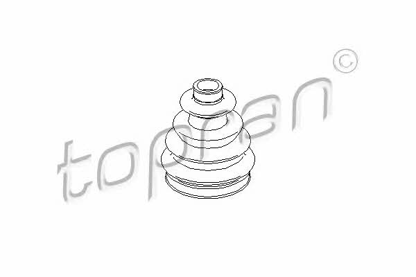 Topran 300 300 Bellow, drive shaft 300300: Buy near me at 2407.PL in Poland at an Affordable price!