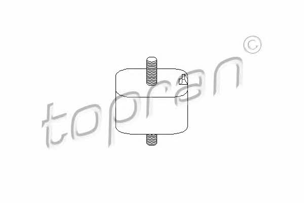 Topran 300 302 Подушка коробки передач задняя 300302: Отличная цена - Купить в Польше на 2407.PL!