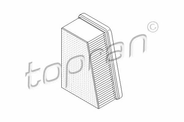 Topran 207 019 Air filter 207019: Buy near me at 2407.PL in Poland at an Affordable price!