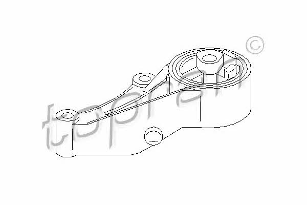 Topran 207 040 Engine mount, front 207040: Buy near me at 2407.PL in Poland at an Affordable price!