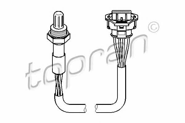 Topran 207 058 Lambda sensor 207058: Buy near me in Poland at 2407.PL - Good price!