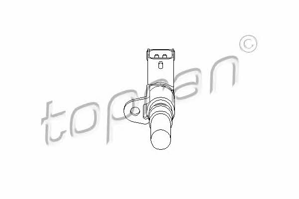 Topran 207 062 Crankshaft position sensor 207062: Buy near me at 2407.PL in Poland at an Affordable price!