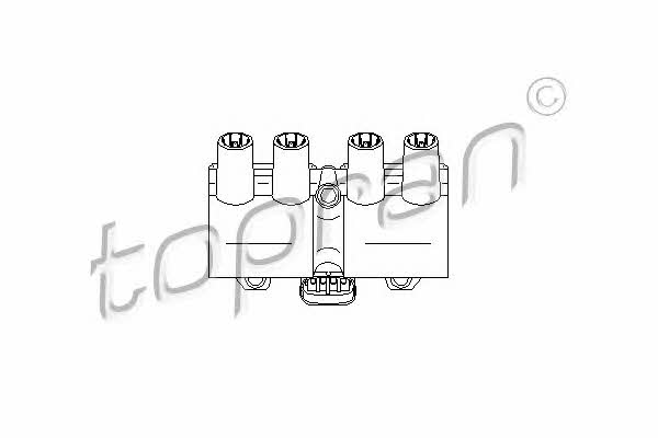 Topran 207 115 Ignition coil 207115: Buy near me in Poland at 2407.PL - Good price!