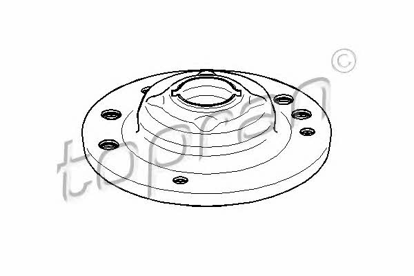 Topran 207 171 Shock absorber support 207171: Buy near me at 2407.PL in Poland at an Affordable price!