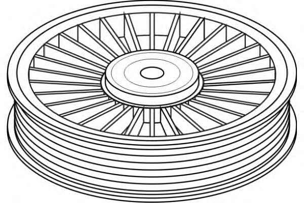 Topran 207 308 Ролик натяжний ременя поліклинового (приводного) 207308: Приваблива ціна - Купити у Польщі на 2407.PL!