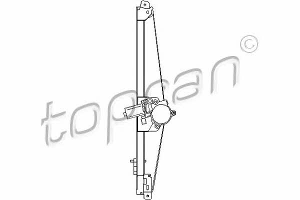 Topran 207 363 Window Regulator 207363: Buy near me at 2407.PL in Poland at an Affordable price!