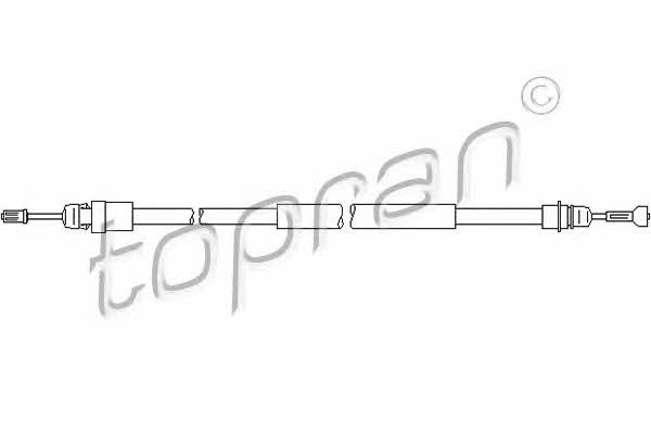 Topran 207 369 Cable Pull, parking brake 207369: Buy near me at 2407.PL in Poland at an Affordable price!