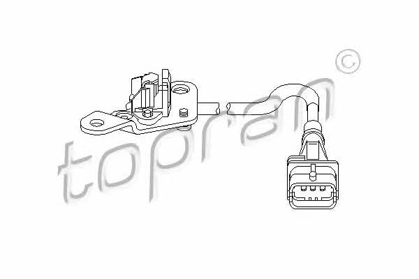 Topran 207 416 Camshaft position sensor 207416: Buy near me in Poland at 2407.PL - Good price!