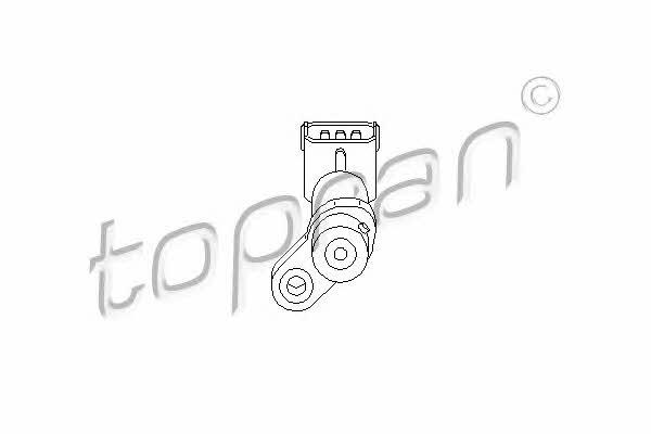 Topran 207 419 Camshaft position sensor 207419: Buy near me in Poland at 2407.PL - Good price!