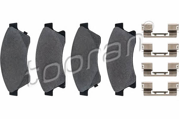 Topran 208 008 Brake Pad Set, disc brake 208008: Buy near me in Poland at 2407.PL - Good price!
