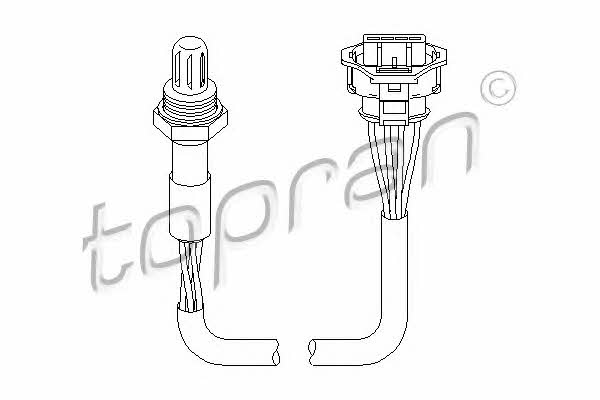 Topran 207 431 Lambda sensor 207431: Buy near me in Poland at 2407.PL - Good price!