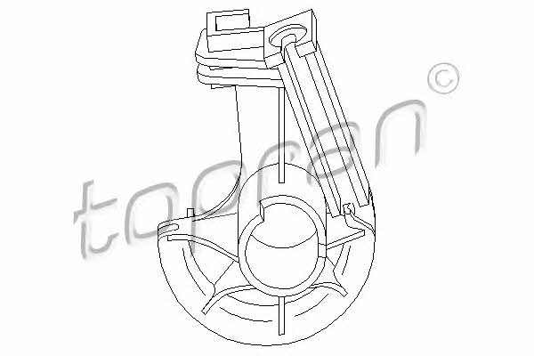 Topran 301 345 Clutch cable bracket 301345: Buy near me in Poland at 2407.PL - Good price!
