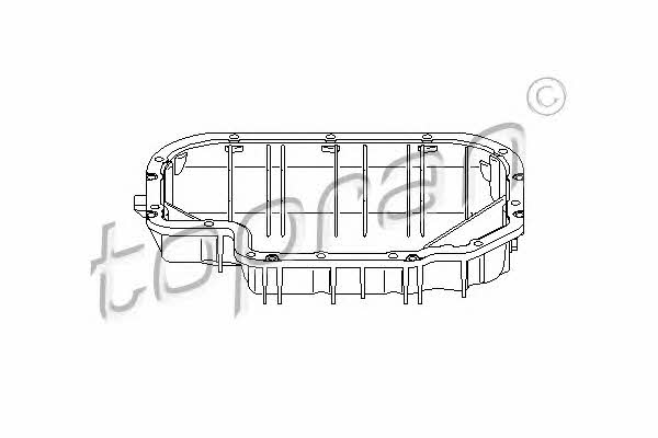 Topran 407 979 Oil Pan 407979: Buy near me at 2407.PL in Poland at an Affordable price!